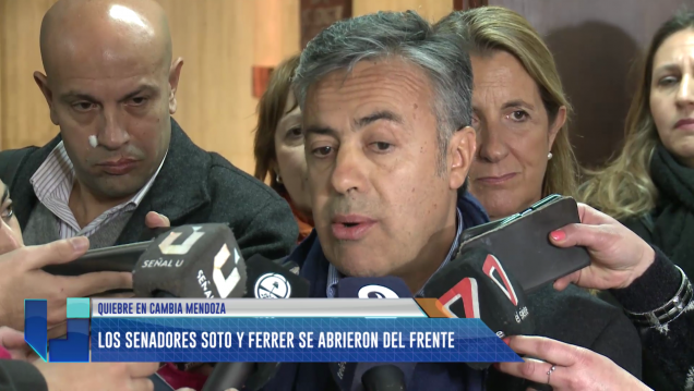 imagen Cornejo y su consejo a los periodistas: "Chicos revísense, por favor" 