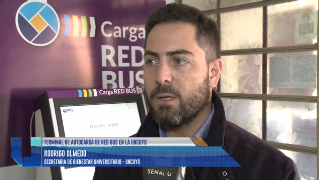 imagen Cómo funciona la autocarga de Red Bus en la UNCUYO