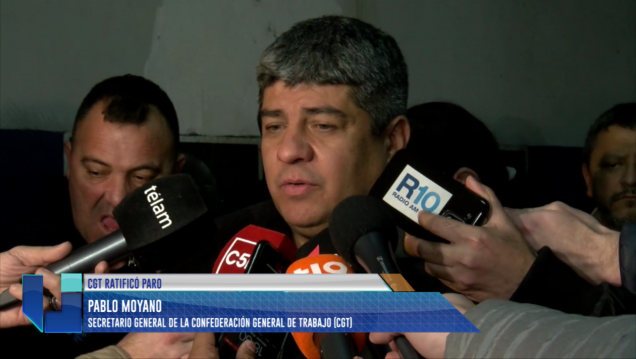 imagen La CGT ratificó movilización para el 22 de agosto