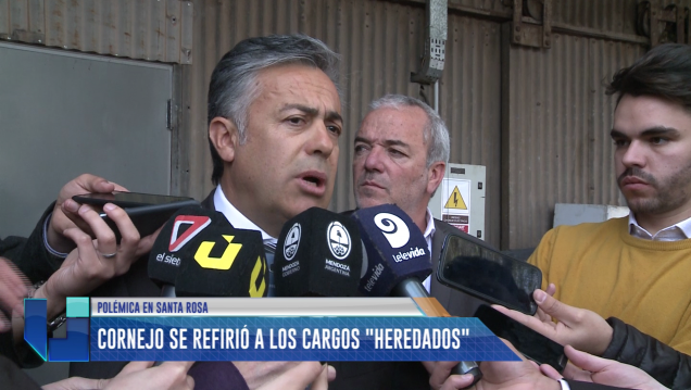 imagen Cornejo y los cargos heredados: "es una vergüenza"