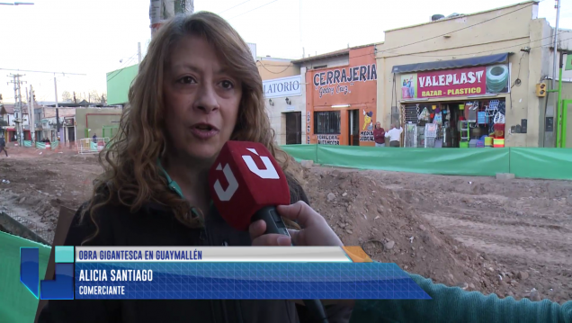 imagen Comerciantes del carril Godoy Cruz dicen que la obra de remodelación no avanza