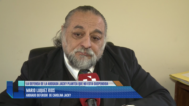 imagen La defensa de la abogada Jacky plantéa que puede ejercer su profesión