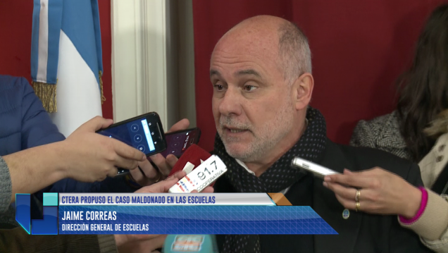 imagen Jaime Correas: "Los sindicatos no pueden imponer contenido en las aulas"