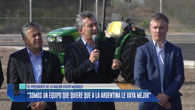 imagen Macri: "Somos un equipo que quiere que a la Argentina le vaya mejor"