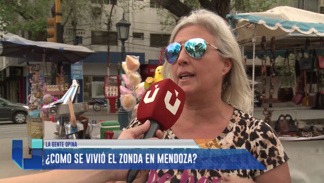 imagen Cómo vivieron el Zonda los mendocinos