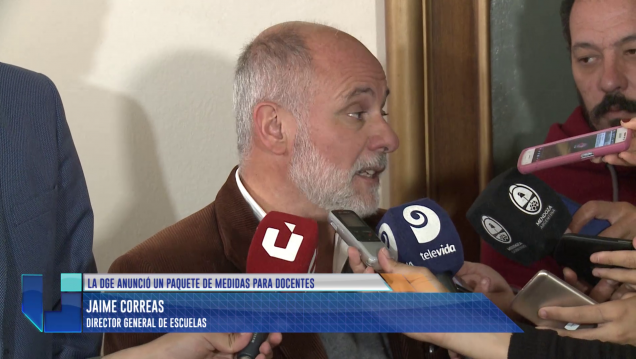 imagen La DGE anunció un paquete de medidas para docentes