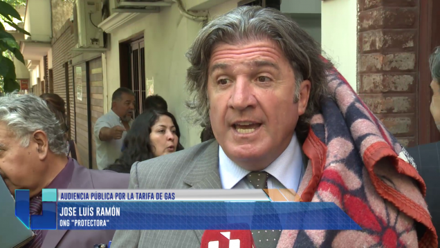 imagen Polémica en la audiencia pública del gas
