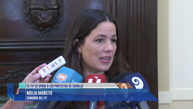 imagen El FIT se opuso a los proyectos de Cornejo