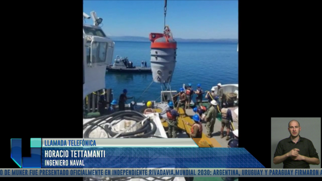 imagen Ara San Juan: continúa la búsqueda del submarino