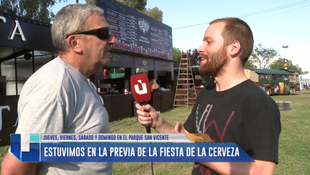 imagen Así se vive la previa de la Fiesta de la Cerveza