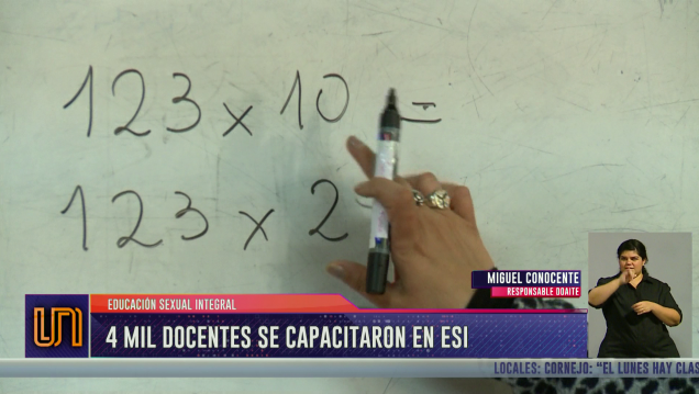 imagen Capacitaron a 4000 docentes en Educación Sexual Integral