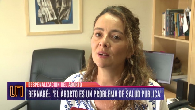 imagen Fernanda Bernabé: "El aborto es un problema de salud pública" 