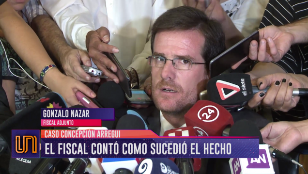 imagen Caso Concepción Arregui: el fiscal contó cómo ocurrieron los hechos
