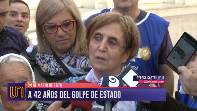 imagen Esperan una marcha multitudinaria a 42 años del último golpe de Estado