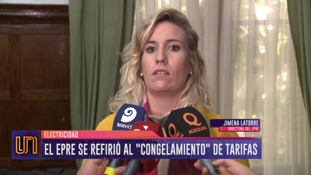 imagen El EPRE se refirió al "congelamiento" en la tarifa