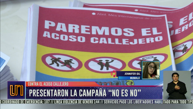 imagen "No es no", la campaña contra la violencia sexista que lanzó la UNCUYO