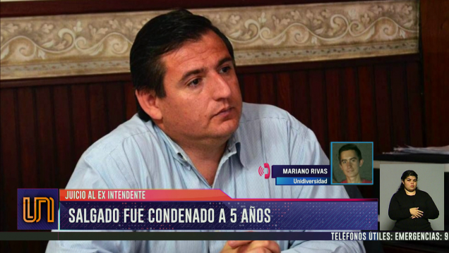 imagen Sergio Salgado fue condenado a 5 años de prisión