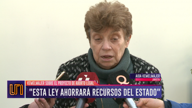 imagen Kemelmajer: "Legalizar el aborto ahorrará recursos del Estado"