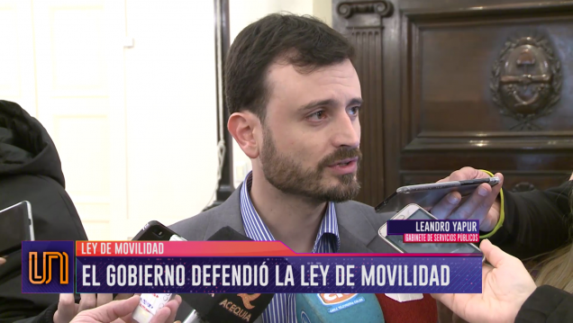 imagen El Gobierno defendió la Ley de Movilidad