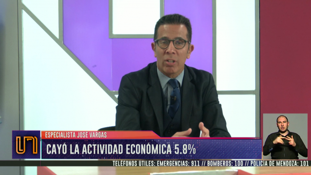 imagen La actividad económica cayó el 5,8 % en mayo
