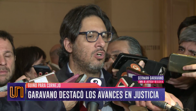 imagen Guiño para Cornejo: Garavano destacó las reformas judiciales