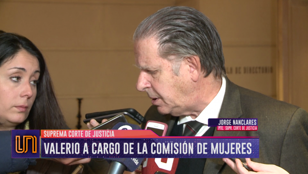 imagen Nanclares defendió a Valerio en su nuevo cargo