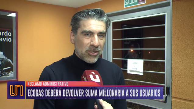imagen Ecogas deberá devolver una suma millonaria