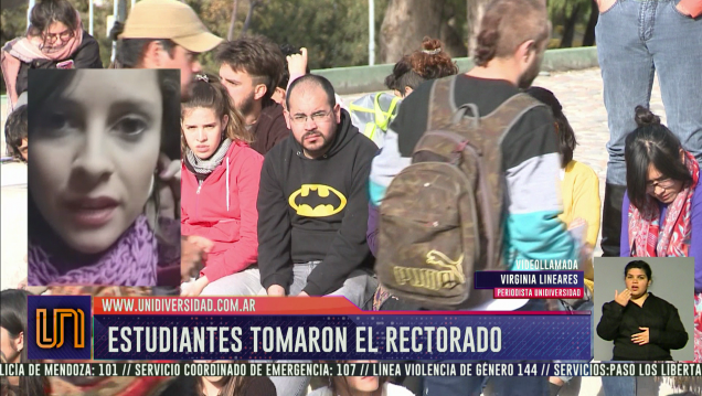 imagen Pizzi marcha en apoyo al reclamo docente