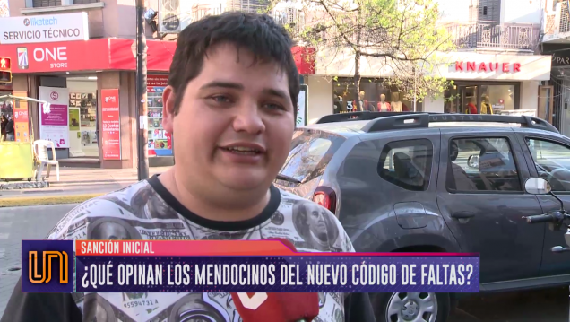imagen ¿Qué opinan los mendocinos del nuevo Código de Faltas?
