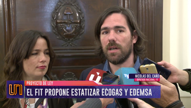 imagen La izquierda quiere estatizar el gas y la luz