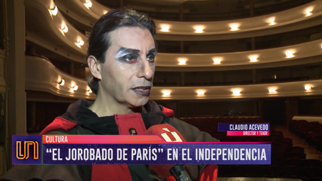 imagen "El Jorobado de París" se presenta en el Independencia