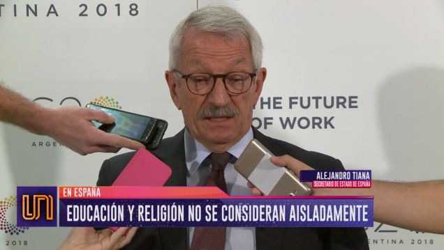 imagen En España, educación y religión no se consideran aisladamente