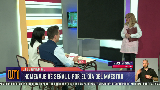 imagen El homenaje de Señal U por el Día del Maestro