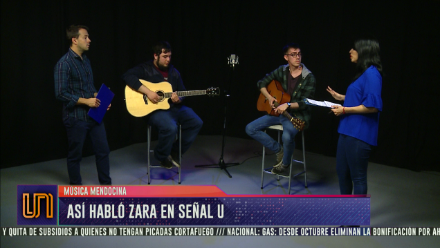 imagen Así Habló Zara tocó en vivo en Señal U