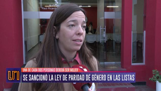 imagen Qué dijeron las mujeres políticas de la Ley de Paridad de Género 