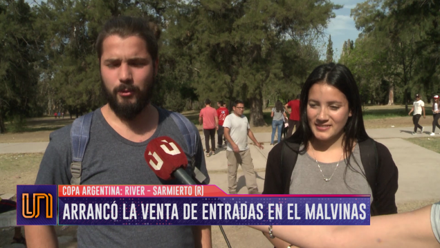 imagen Furor en Mendoza para ver River - Sarmiento