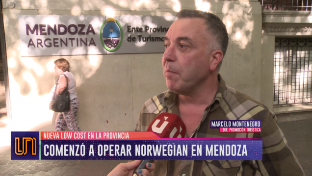 imagen Comenzó a operar Norwegian en Mendoza