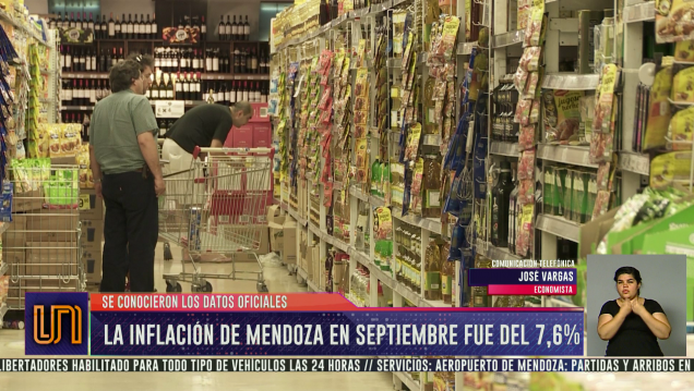 imagen Cuáles fueron los rubros que más aumentaron en Mendoza