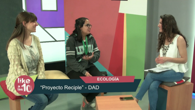 imagen Estudiantes del DAD hablaron del "Proyecto Reciple" y la Brigada Verde