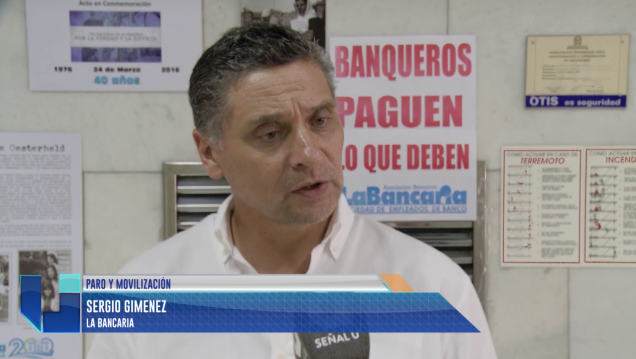imagen Bancarios hacen asambleas hoy y mañana