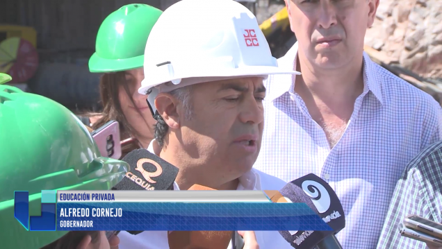 imagen Educación privada: El gobernador defendió la quita de subsidios