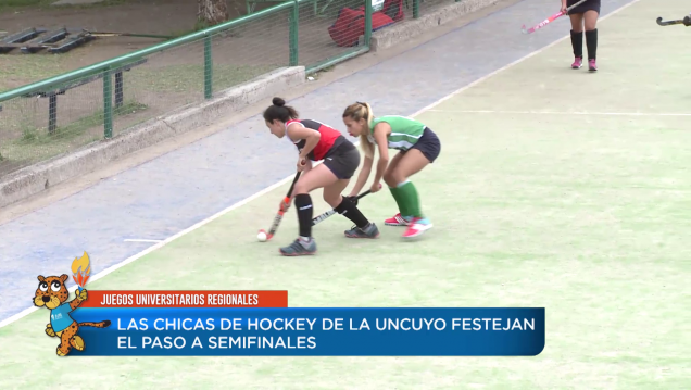 imagen #JUR2016: las chicas de hockey de la UNCuyo festejan el paso a semifinales