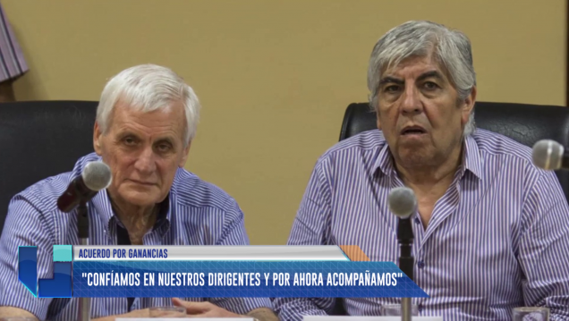 imagen Acuerdo por Ganancias: "Confiamos en nuestros dirigentes y por ahora acompañamos"