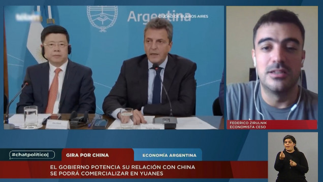 imagen La gira de Sergio Massa en China es el tema central de "#Chatpolítico"
